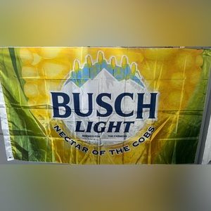 New Busch Light Nectar of the Cobs Large Banner 5ft x 3ft